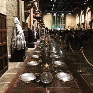ホグワーツ魔法学校の食堂